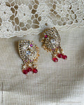 AJ-V19104 Statement Kundan Earrings
