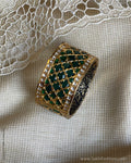 AJ-V19133 Green Jaal Bangle