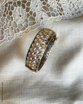 AJ-V19134 White Kundan Bangle