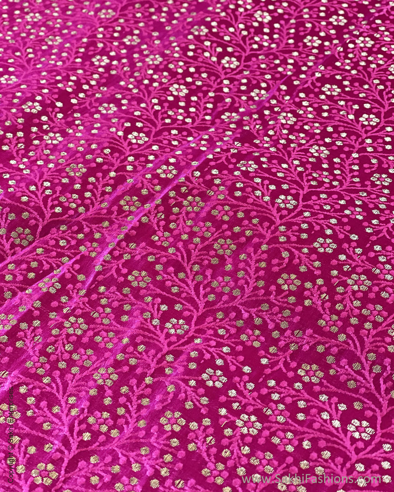 BL-F51844 Pink Banarsi Blouse