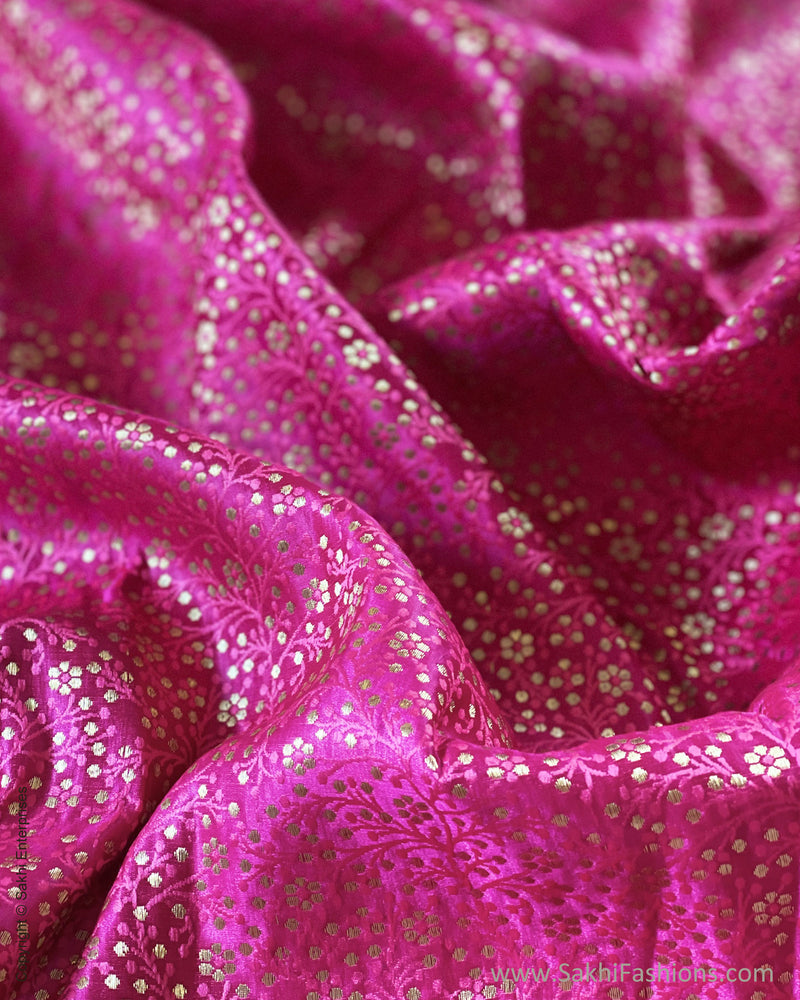 BL-F51844 Pink Banarsi Blouse