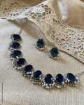 AJ-V02355 Blue Pearl Mala