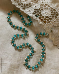 AJ-V02292 Blue Pearl Mala