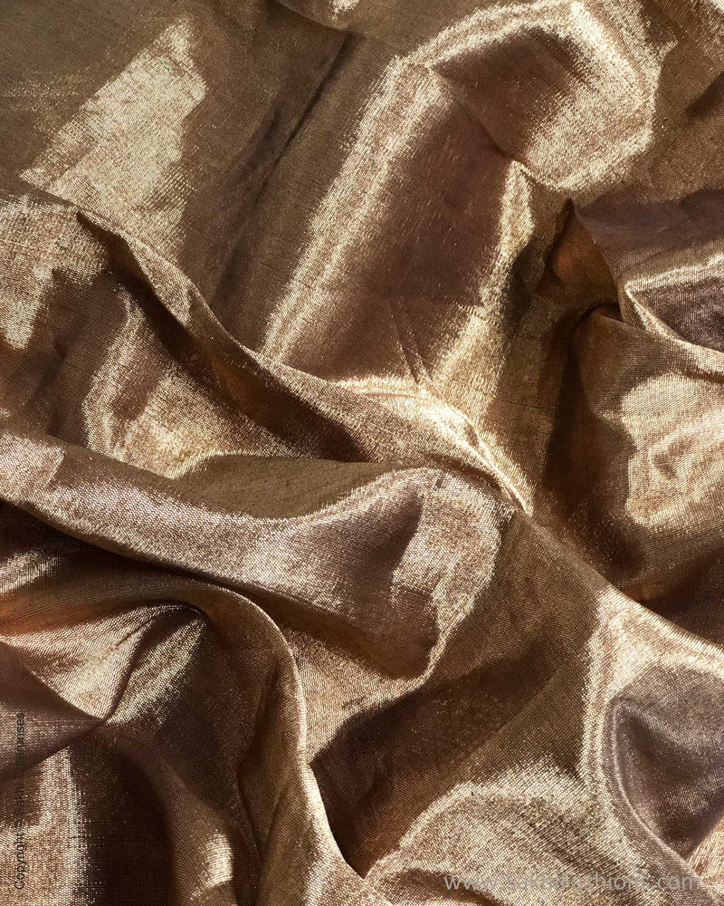 BL-S13104 Gold Tissue Fabric