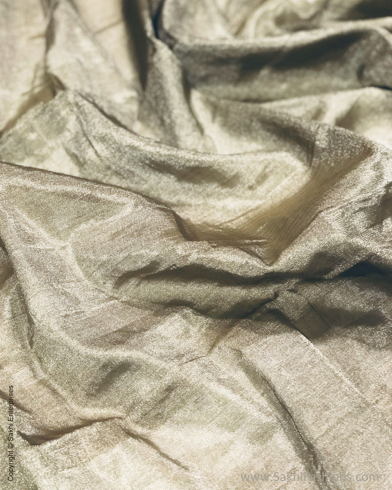 BL-R13093 SIlver Tissue Fabric