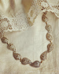 ASDQ-N18122 Silver Gold Necklace