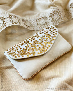 AFDS-50310 Cream Gota Clutch