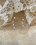 AG-V04299 Gold Pearl Earring