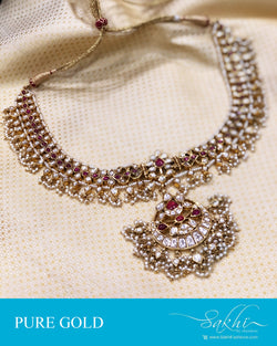 AGDS-20864 - Gold pure Gold Necklace