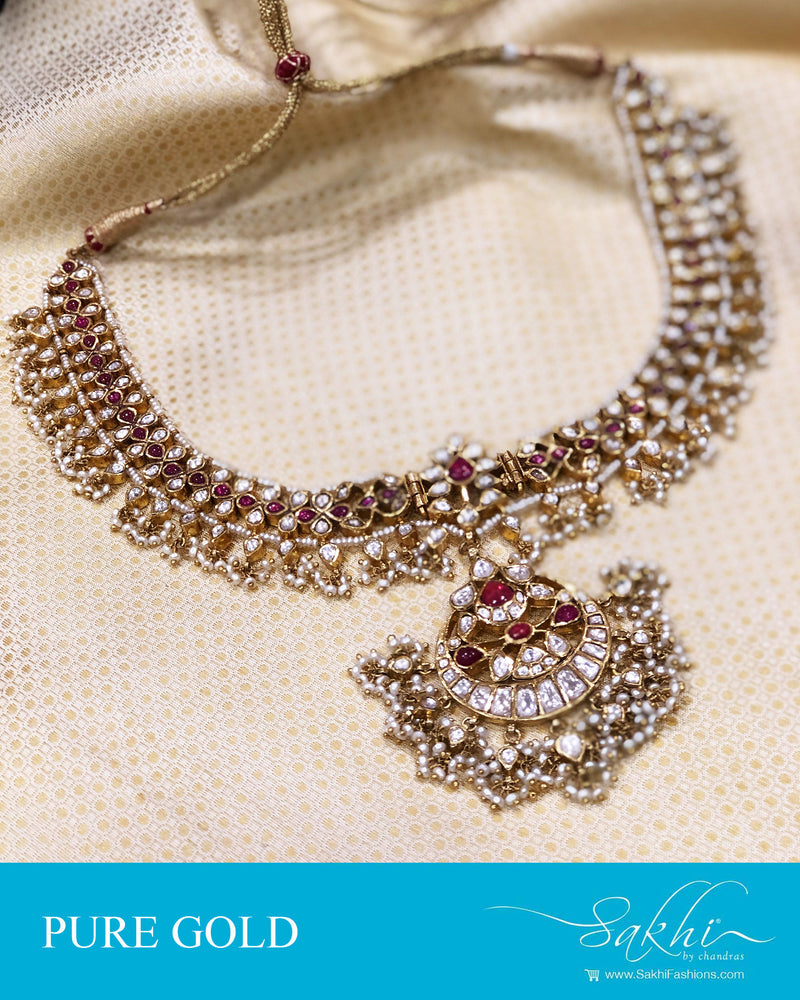 AGDS-20864 - Gold pure Gold Necklace