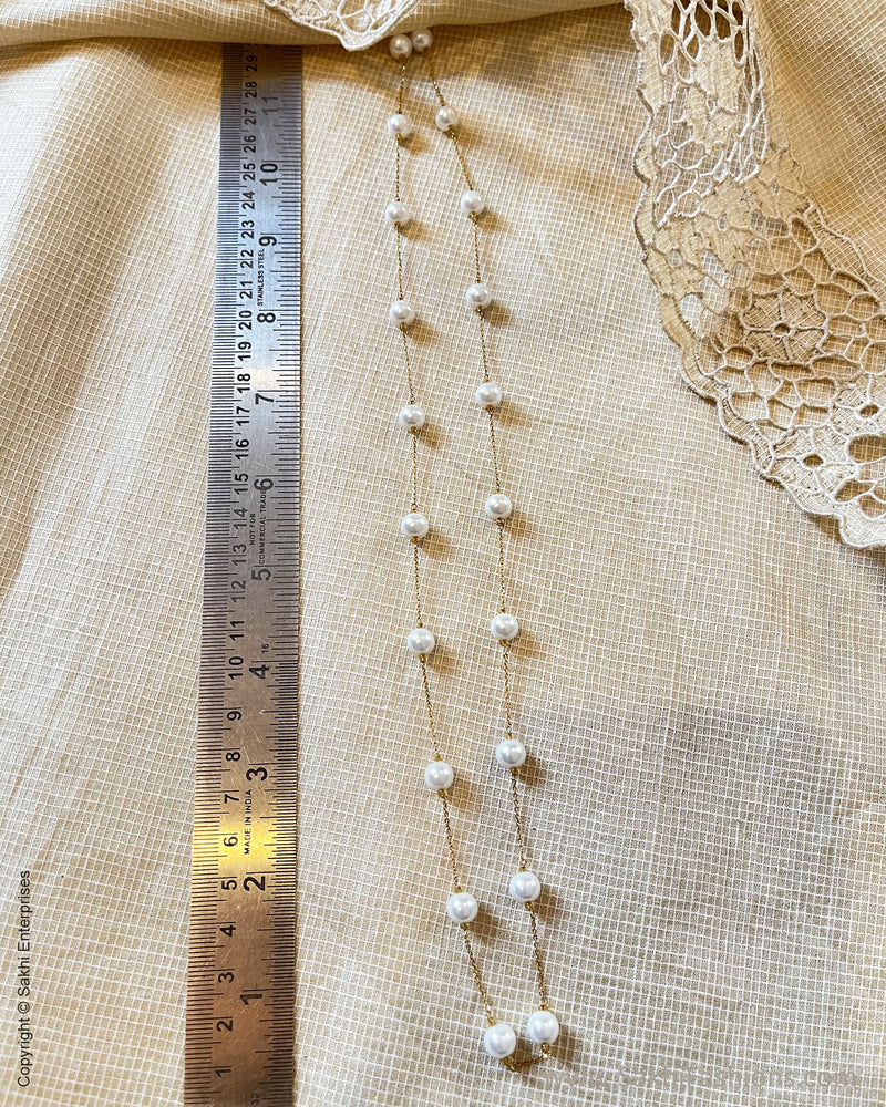 AGDS-50059 Pearl Gold Mala