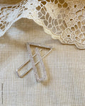 AJ-20040 Silver Saree Pin