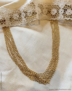 AJ-49027 Gold Mala