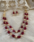 AJ-S58985 ruby pearl Mala