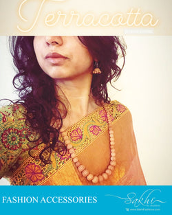 AJDR-27424 - Mud &  Terracota  Terracota Mala