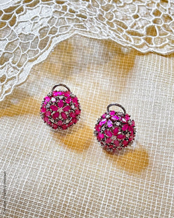 AJDR-8943 Ruby Stud Earring