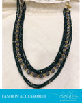 AJDS-0957 - Black &  Fashion Accessory Mala