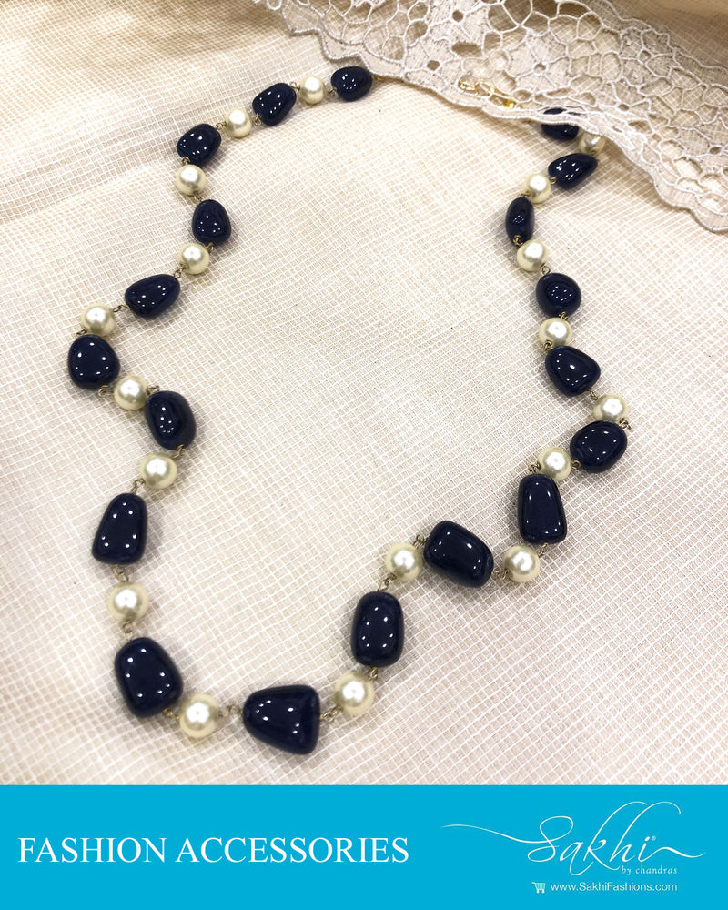 AJDS-0986 - Blue &  Fashion Accessory Mala