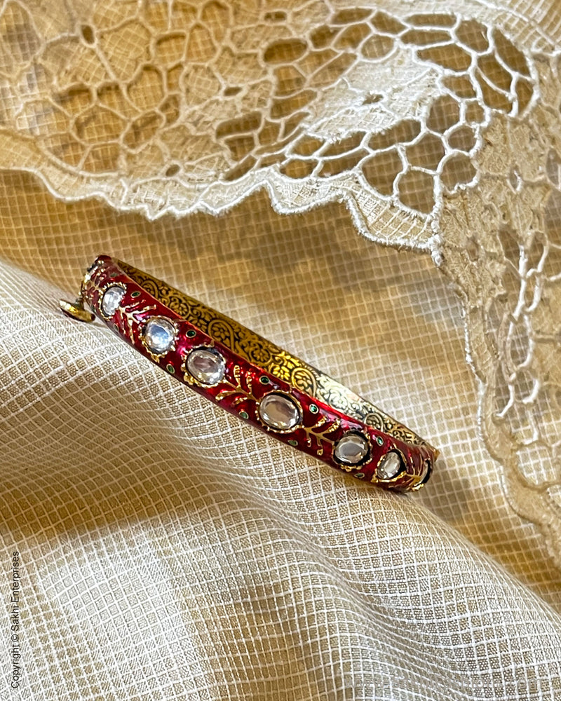 AJDS-35559 Multi Kundan Bangle