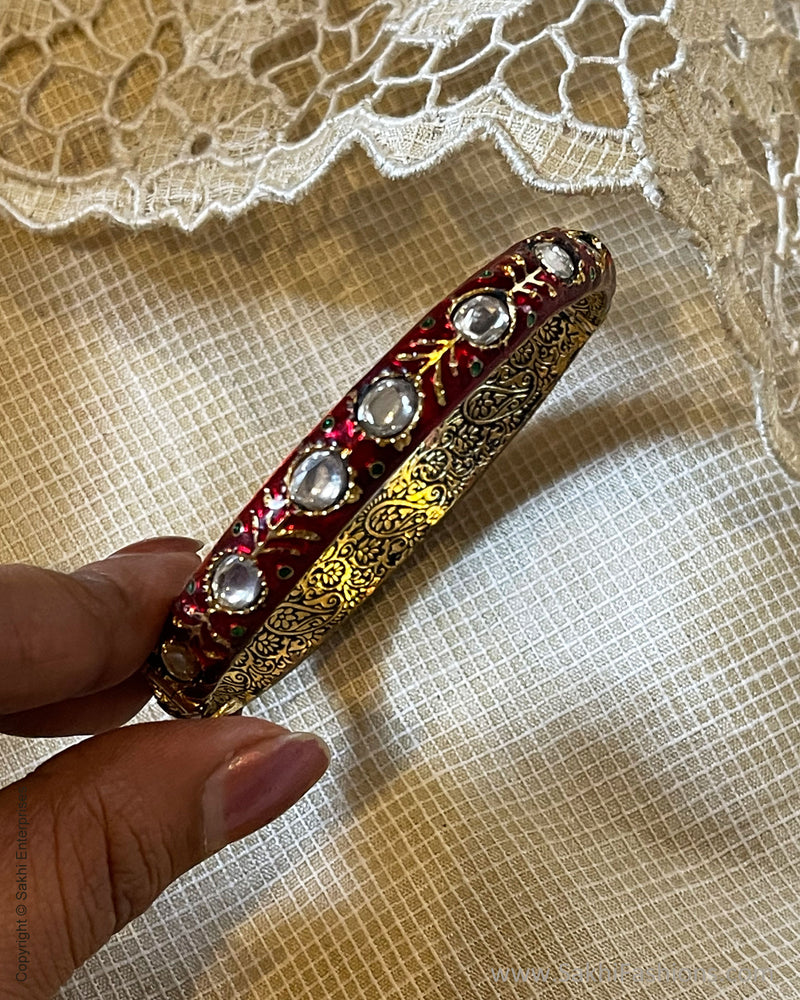 AJDS-35559 Multi Kundan Bangle