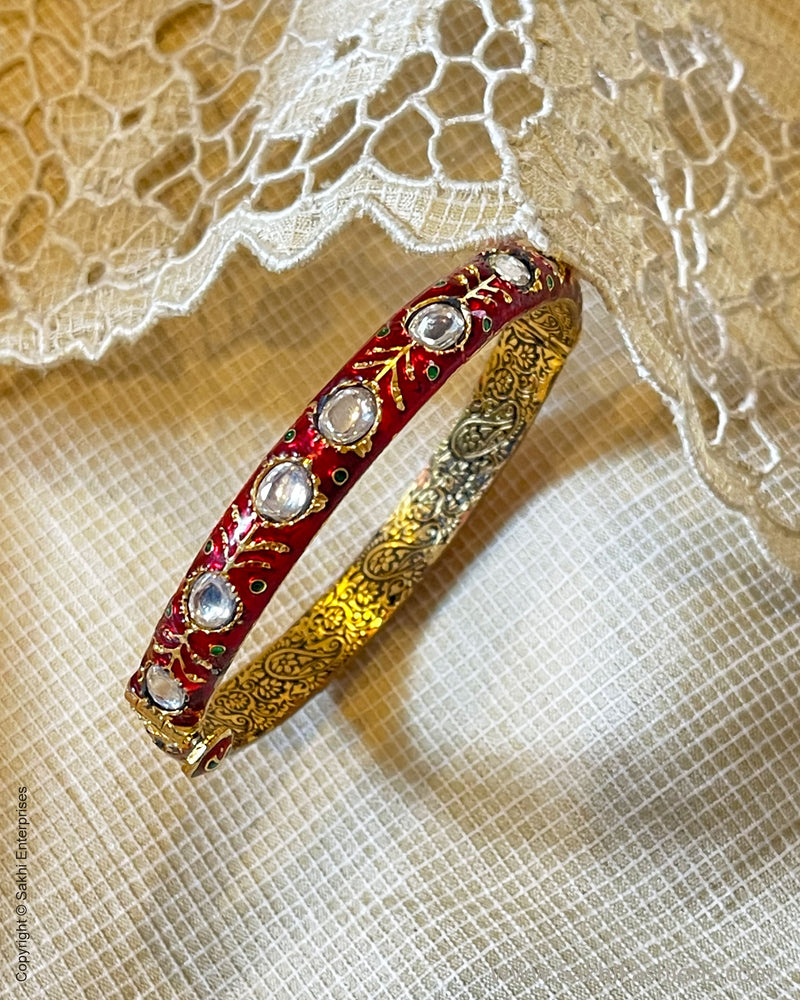 AJDS-35559 Multi Kundan Bangle