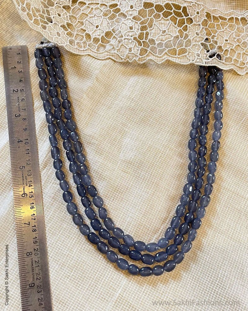 AJDS-48792 Grey Beads