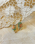 AJDS-49009 Green Earring