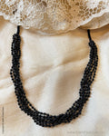 AJDS-49750 Black Bead Mala