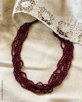AJDS-49769 Red Bead Mala