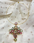 AS-V05865 SilverGold Choker
