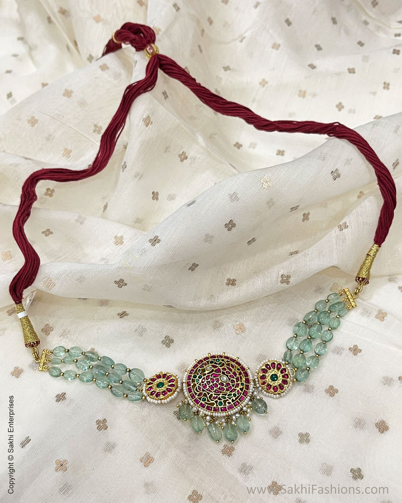 AS V05881 Beeds Neck Choker