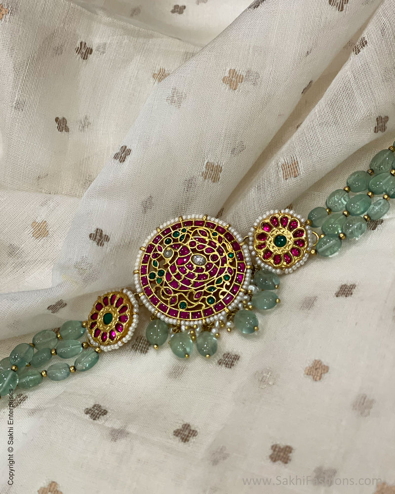 AS-V05881 Beeds Neck Choker