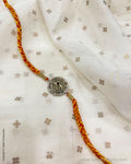 AS-V05887 Pure Silver Rakhi