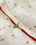 AS-V05889 Pure Silver Rakhi