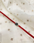 AS-V05890 Pure Silver Rakhi