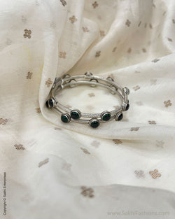 AS-V06003  Pure Silver Bangle
