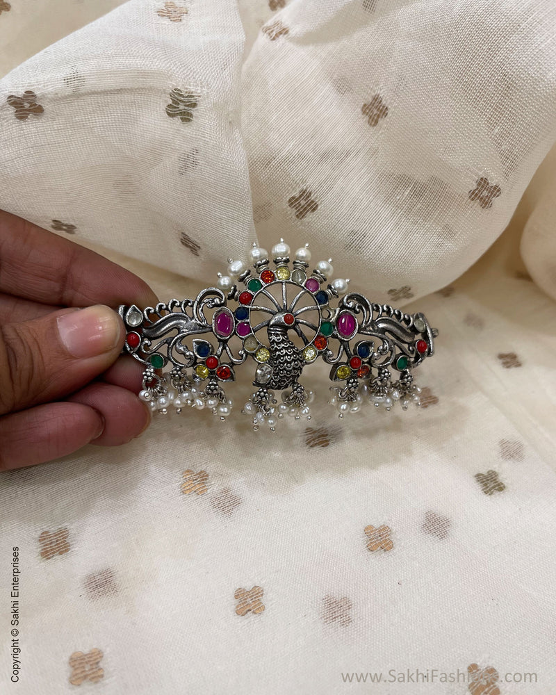 AS-V06024 Silver Choker