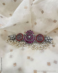 AS-V06026 Silver Choker