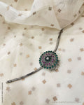AS-V06031 Silver Choker