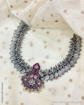 AS-V06032 Silver Kasu Mala