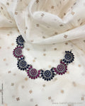 AS-V06038 Silver Choker