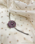 AS-V06046 Silver Choker
