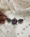 AS-V06044 Silver Choker