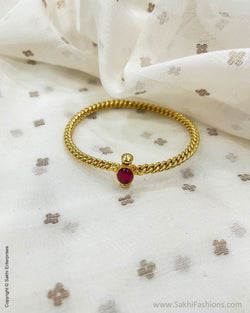 AS-V06057 Silver Bangle