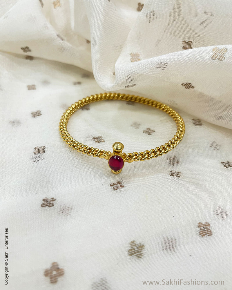 AS-V06057 Silver Bangle