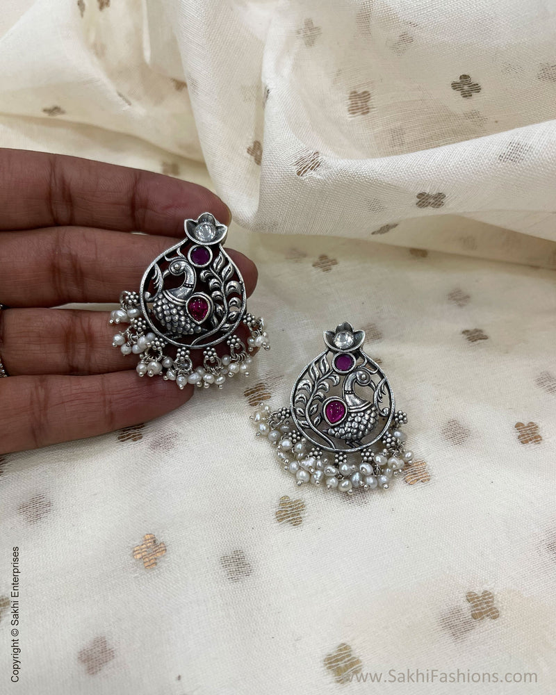 AS-V06058 Silver Stud earring