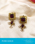 AGDS-20875 Gold Earring