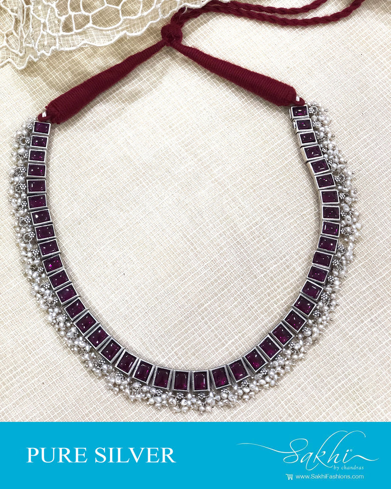 ASDS-20923 - Silver pure Silver Necklace