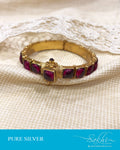 ASDS-21873 Silver Ruby Kada