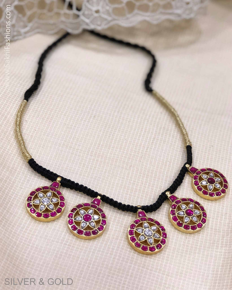 ASDS-23192 - RoundMala Silver & Gold